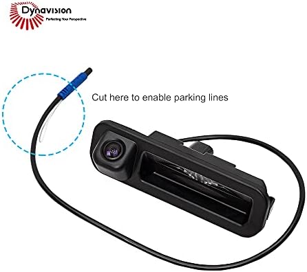 מצלמת גיבוי לרכב Dynavision | תא המטען מטפל במצלמה הפוכה עבור פורד פוקוס 2012-2014 | פוקוס se | פוקוס ST |